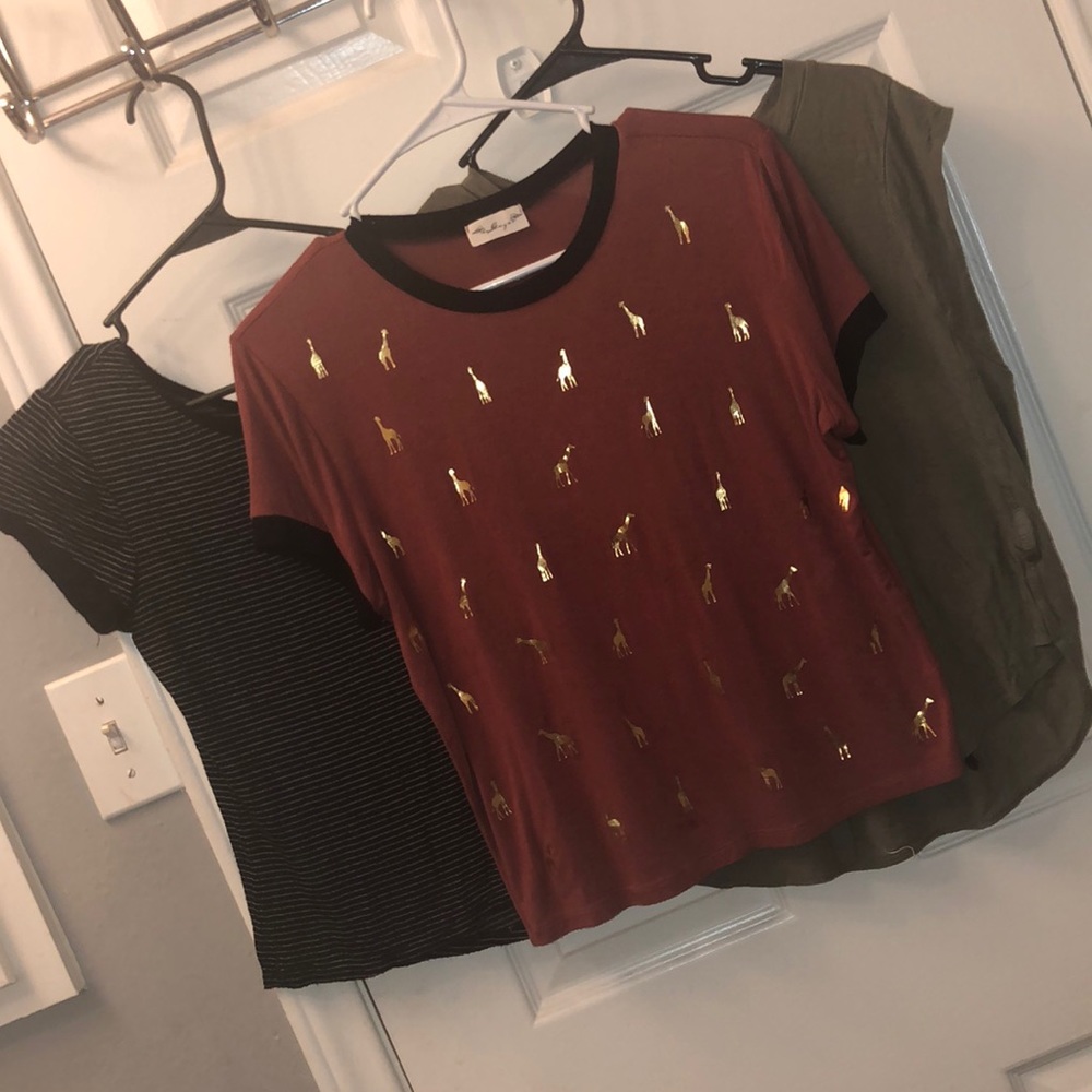 3 shirts for 25